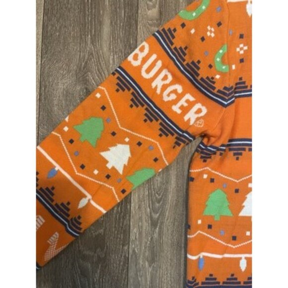 CHRISTMAS Ugly Sweater Whataburger 2020 Collectible Unisex Size 2XL Hamburgers - Picture 3 of 10
